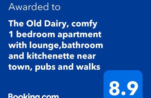 New Forest District Casa | The Old Dairy, comfy 1 bedroom apartment with lounge,bathroom and kitchenette near town, pubs and walks