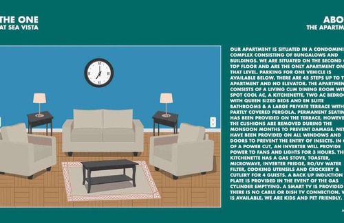 Ganpatipule Apartamento | The One - A Mediterranean Themed Terrace Apartment