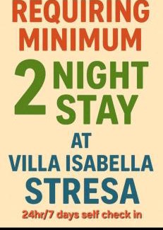 Stresa Casa | The Ortensia, our Room with Lake View, Spacious Park-Facing Balcony and Private External Bathroom at the Villa Isabella Stresa