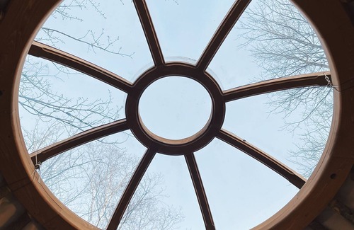 Deerfield Casa | The Other Yurt at Echo Hill Farm w/ Hot Tub Spa