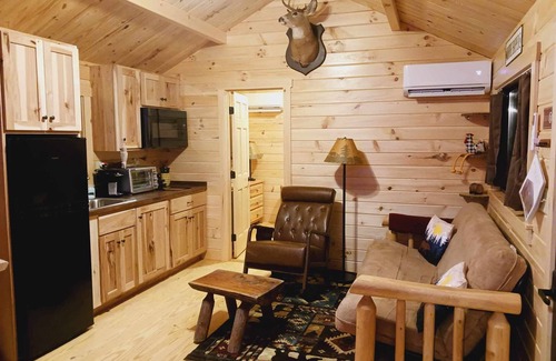 Wilson Creek Cabina | The Overlook Cabin near Grayson Highlands - Arcade & Theater