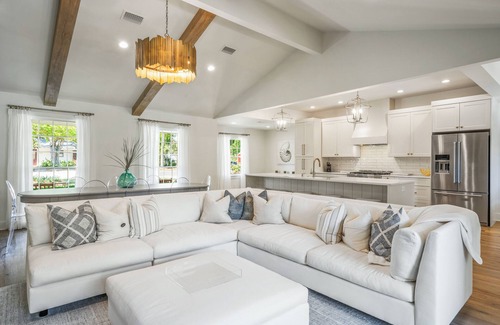 East Beach Casa | The Palm - East Beach Private Retreat - Saltwater Pool, Hot Tub, Beach Access!