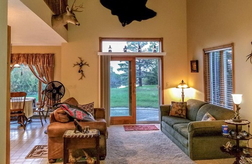 Carp Lake Casa | Cecil Bay Home en Carp River con vista al lago Michigan