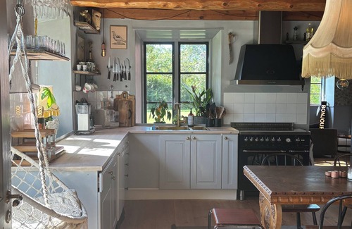 Havdhem Cabaña | The Pink House on Gotland.nA private oasis with a French Mediterranean feel.