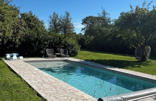 Havdhem Cabaña | The Pink House on Gotland.nA private oasis with a French Mediterranean feel.