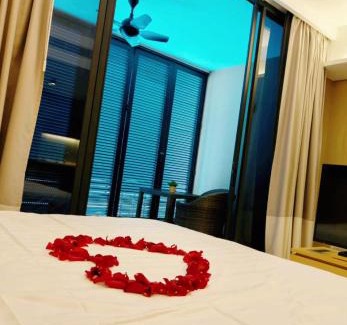 Tanjong Bidara Apartamento | The Pool Suite Premium Room-Jonker