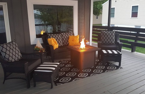 Port Byron Casa | Borde del río en el Mississippi