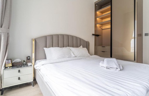 Da Kao Apartamento | The Rixx Downtown Apartment with 2 BDR/Netflix/Pool/Sauna/Gym