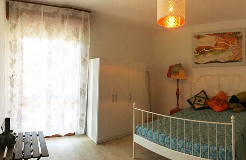 Bellariva Villa | La sala en el taller de arte - a 10 minutos de la playa.