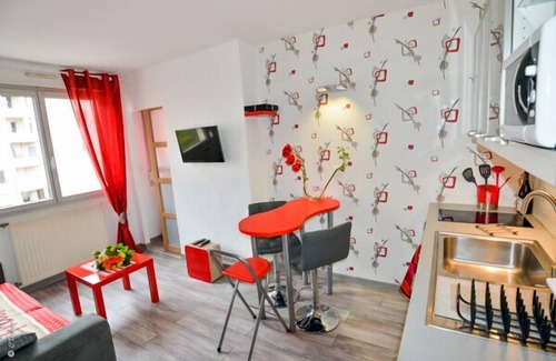 Villette Gare Apartamento | "Le Saint Antoine" Part Dieu para 1 a 4 personas