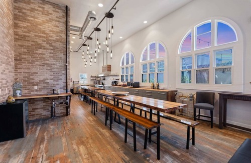 Stockton Casa | The Sanctuary: Historic 1909 Church + private deck