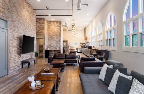Stockton Casa | The Sanctuary: Historic 1909 Church + private deck