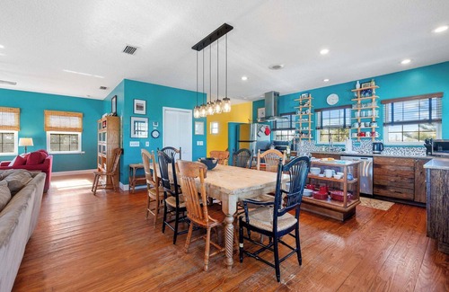 St. Augustine Casa | The Sand Euro - 4BR/3.5A Family Home near Beach & Downtown!