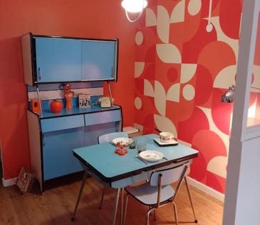 Sainte-Anne - Faubourg Noyon Apartamento | The Seventies Appart rétro (proche gare et centre ville)
