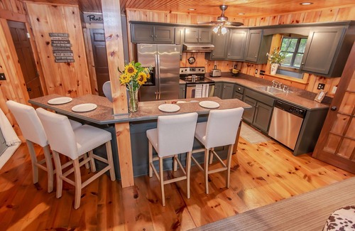 Fountain Run Cabina | The Shady Pine @ Barren River Lake, KY~ Luxury Cabin, Hot Tub, Mammoth Cave