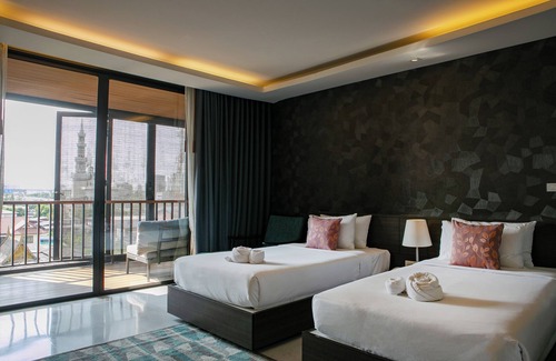 Suan Luang Complejo | The Silver Palm Wellness Resort, Deluxe Twin Room, 2 Single Beds