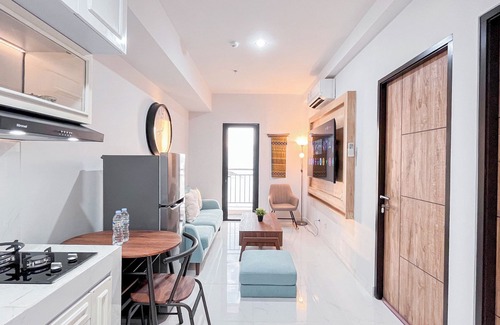 Makassar Apartamento | The Simply Look 1Br Apartment At Delft Ciputra Makassar