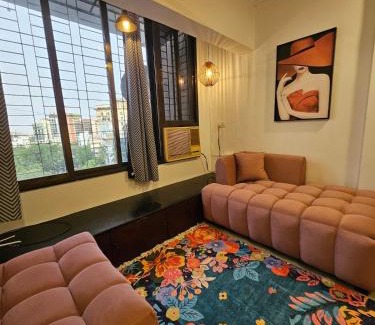 Khar Apartamento | The SkyLoft Bandra Modern 1BHKwith PaidParking