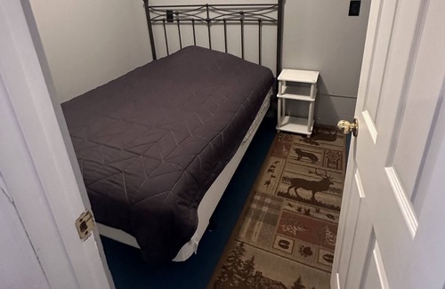 Wolverine Casa | The snow has arrived! Cook’s Getaway across from Snowmobile Trails