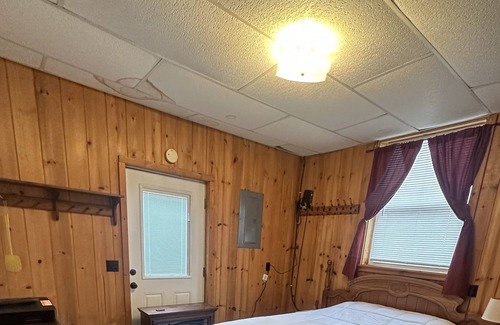 Wolverine Casa | The snow has arrived! Cook’s Getaway across from Snowmobile Trails