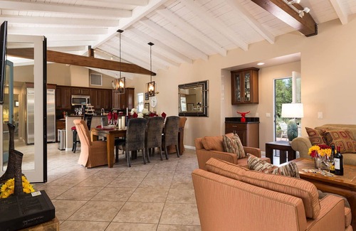 Old Las Palmas Casa | The Spanish Estate In Old Las Palmas Neighborhood! Private! Spectacular Mountain Views!