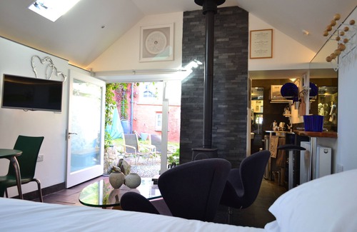 Solva Cabaña | El estudio estable en Haroldston House en Solva
