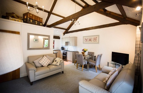 Devon Cabaña | The Stables - Fully accessible dog friendly with a hot tub