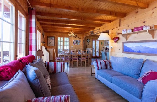 Les Posses-sur-Bex Chalet De Esquí | The Stag's Chalet by Gryon Luxury