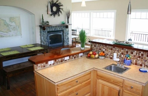 Port Angeles Casa | La Casa Sol en bahía de agua dulce: Oceanfront