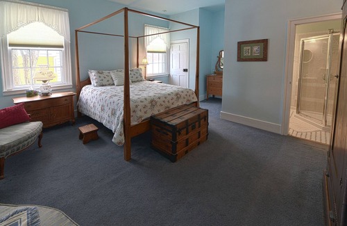 Canandaigua Cama Y Desayuno | The Susan B.-Habitacion Doble-King-Baño con ducha