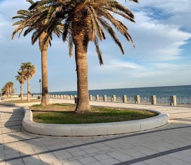 Roccella Jonica Apartamento | The terrace overlooking the Ionian Sea