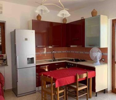 Roccella Jonica Apartamento | The terrace overlooking the Ionian Sea