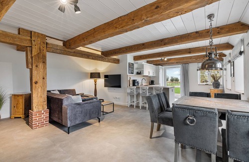 Westerhever Apartamento | The "Tofthof dree" - an exclusive vacation apartment under thatch.