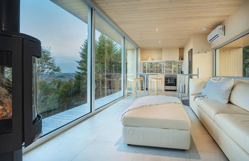 Lac Beauport Chalet De Esquí | The TOPAZ - Breathtaking view near Quebec City