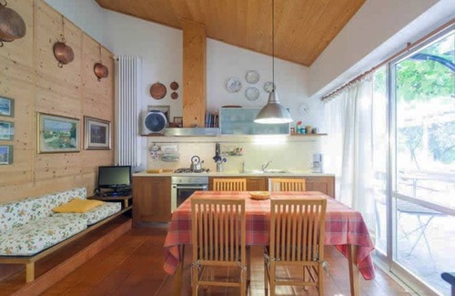 Arcugnano Apartamento | La casa transparente: Apartamento "Il Geranio" en Villa con piscina -M0240060013