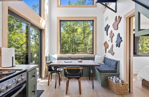 Hot Springs Cabina | The Trumpeter Treehouse at In the Trees Resort