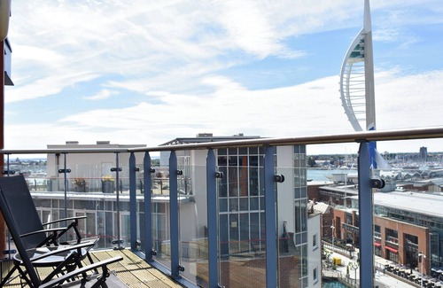 Portsmouth Cabaña | The Two Bedroom Balcony View
