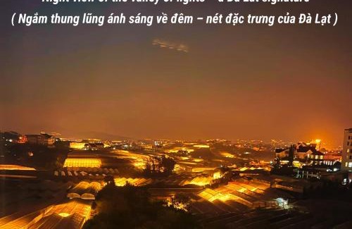 Phuong Hotel | The Unique Home & Cafe Da Lat - Night Light View