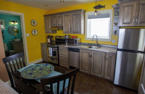 Crow Head Condominio | Las vacaciones de Viking de inicio es el punto de contacto en Crow Head Island en Twillingate