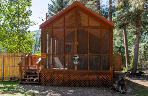Bayfield Casa | The Weminuche Cabin #80 at Blue Spruce RV Park & Cabins