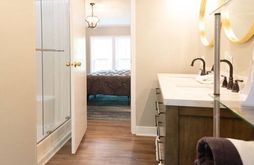 Fennville Casa | The Whole Shebang: Hot Tub, Fire Pit, Game Room, Secluded Retreat