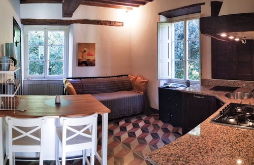 Lucca Apartamento | La ventana en el parque