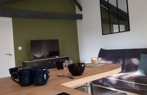 Pontivy Apartamento | El taller y su terraza.