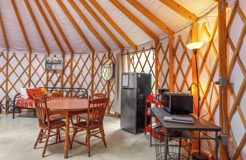 Driftwood Cabina | The Yurt - a unique camping experience