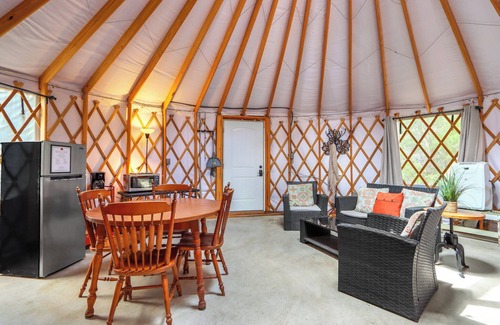 Driftwood Cabina | The Yurt - a unique camping experience