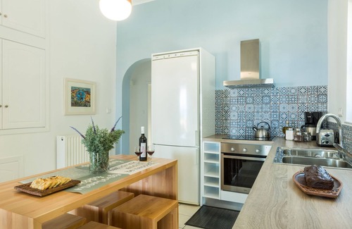 Kato Galatas Villa | thea thalassa - vista al mar