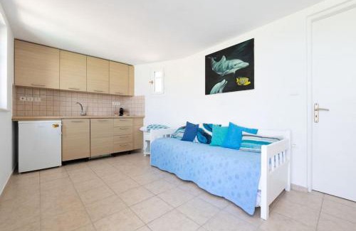 Mikri Vigla Apartamento | Theodore Studio at Villa Bella Twin or Double studio with use of pool