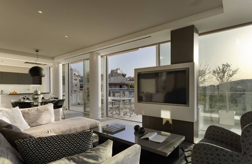 Kinosargous Apartamento | Theofilopoulou19-Über Lux 2 BR Penthouse with