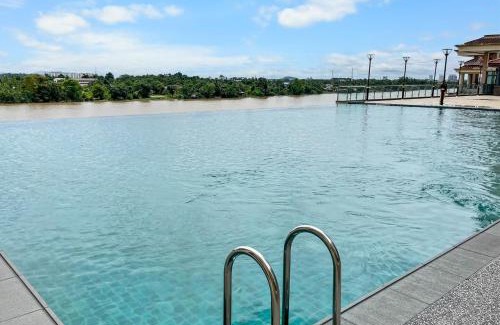 Kuching Apartamento | TheStudio Kuching City Center Serviced Accommodation With Pool And River View