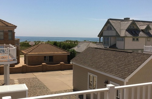 Stone Harbor Casa | En tercer lugar desde la playa, vistas al mar y a la playa.